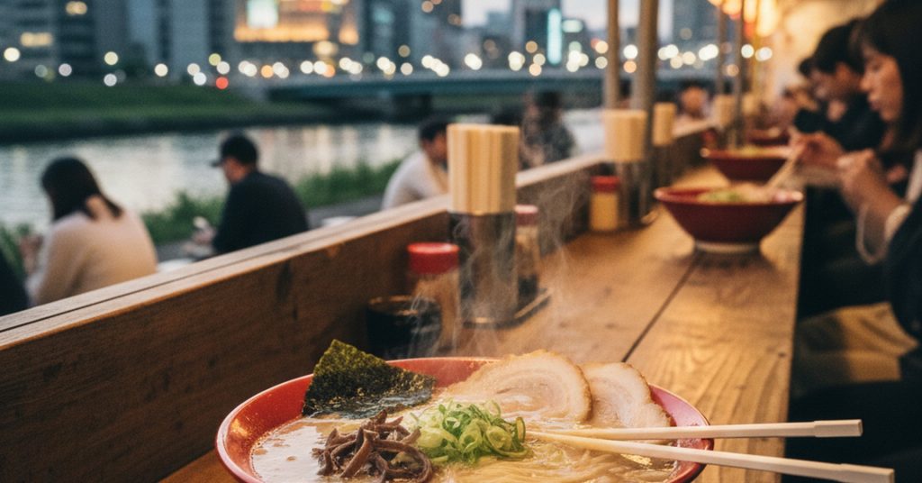 330円の絶品とんこつラーメン、福岡の地元店