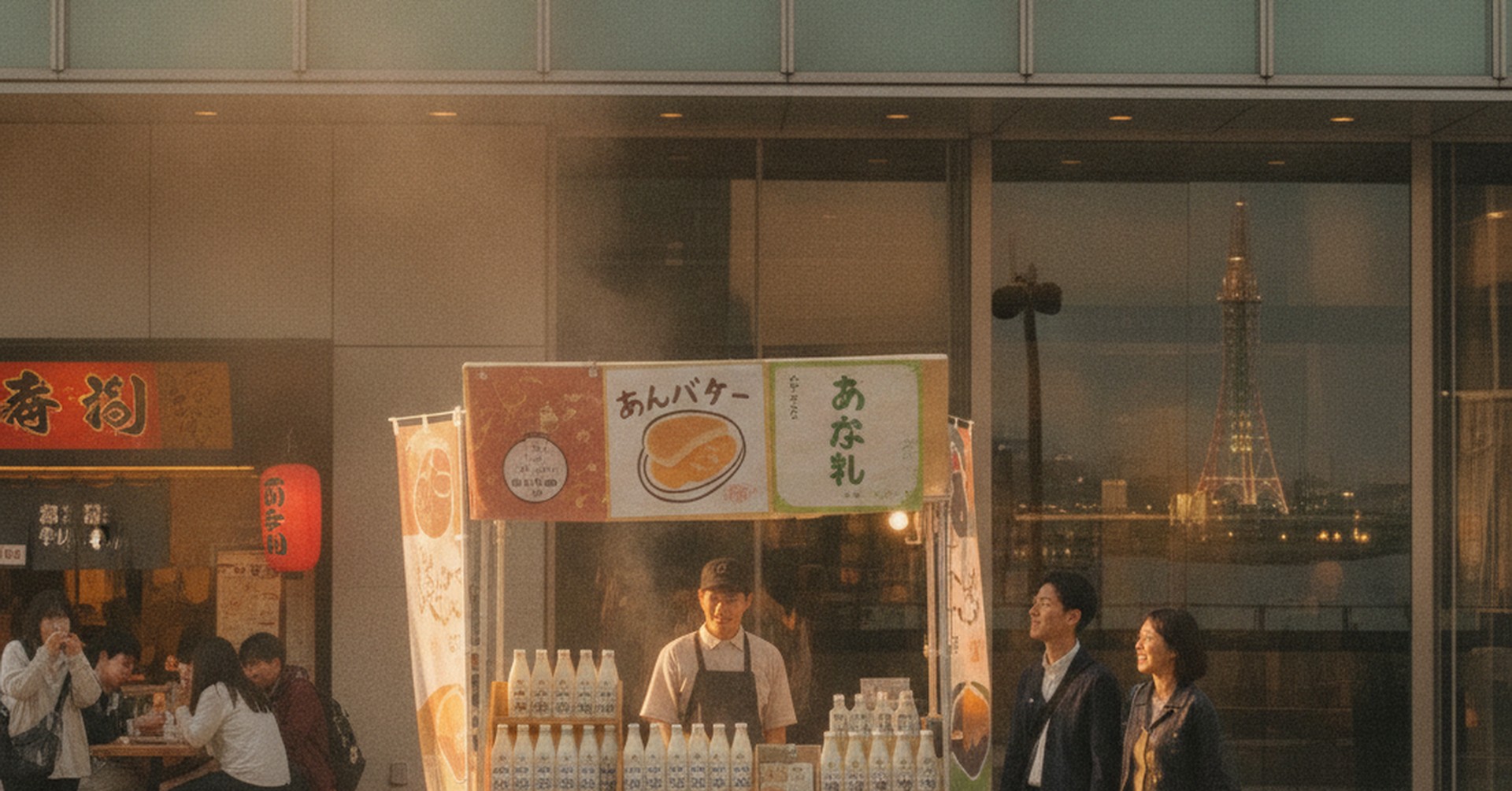 あさぎり牛乳、大丸福岡天神店に登場！限定「あんバター」「抹茶」も