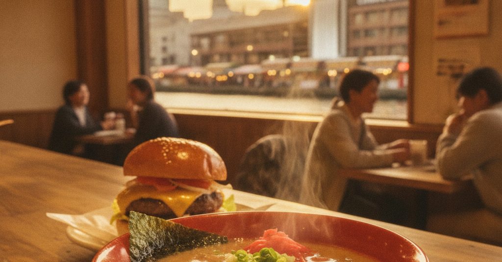 「友安製作所とハンバーガー」がカフェ＆ダイニングにリニューアル