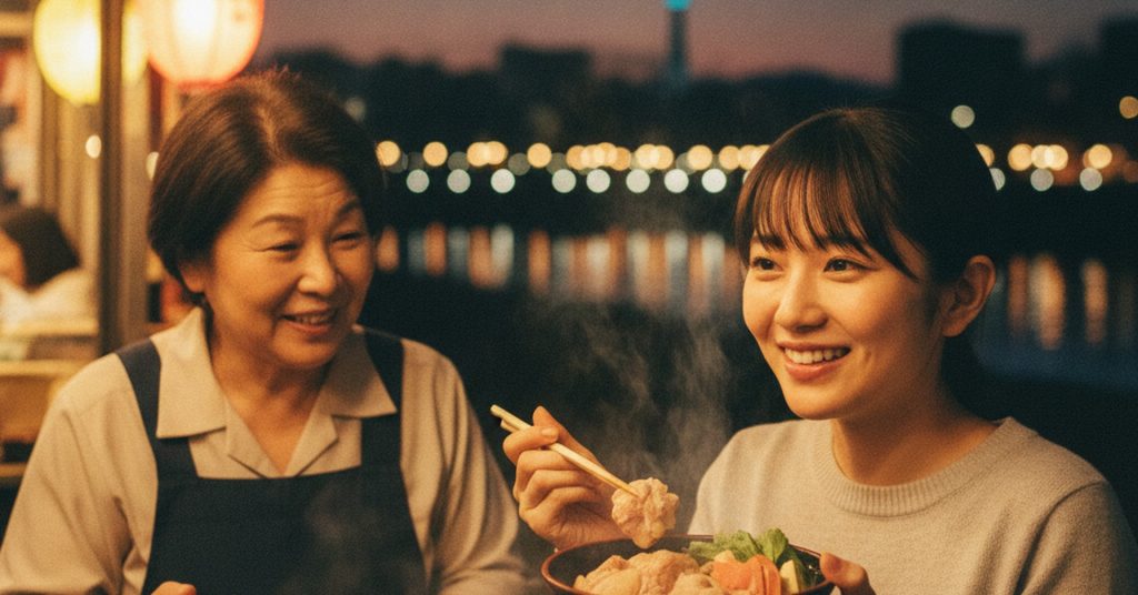 平野美宇選手、新キャプテンで白星発進！福岡グルメ「水炊き」に興味津々