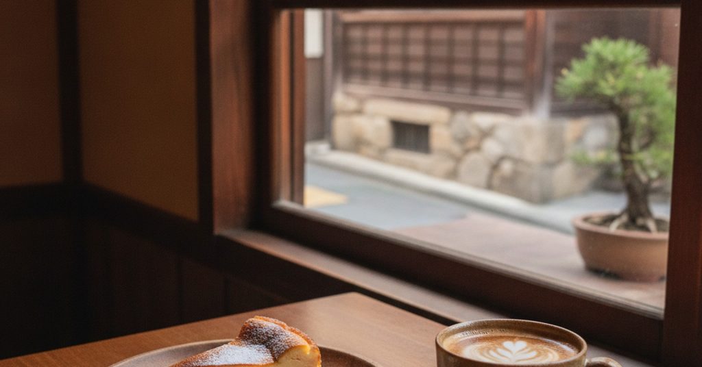 博多駅近くに隠れ家カフェ『LAB COFFEE』オープン、自家製バスクチーズケーキが人気