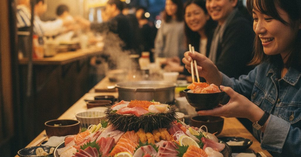 糸島に海鮮丼ランチビュッフェ『いとはん食堂』登場！好きな魚を好きなだけ楽しもう