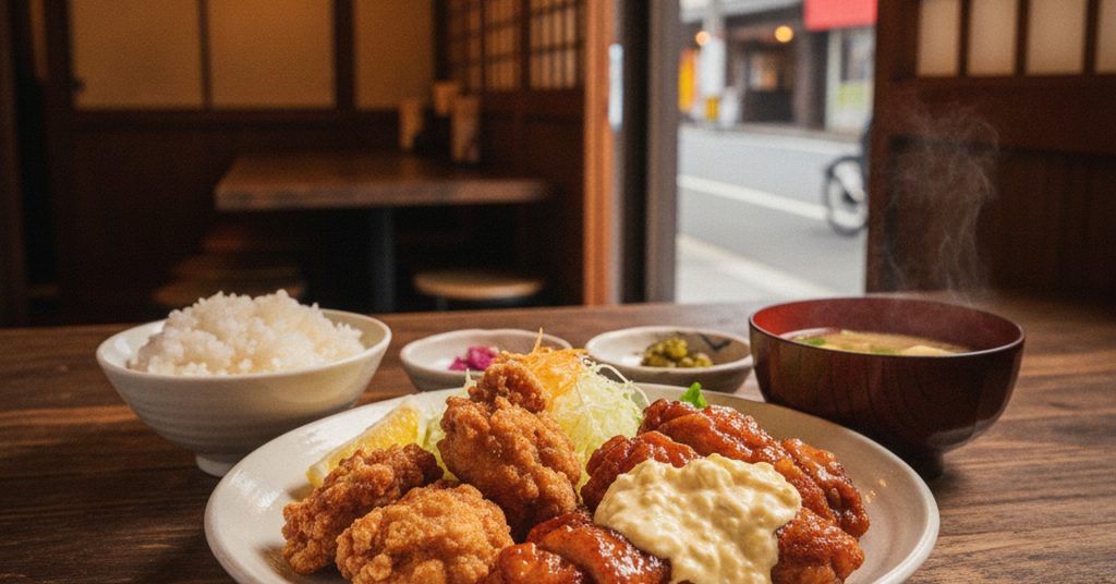 大名に8月、チキン南蛮と唐揚げの定食店『一丁目なんから食堂』がオープン