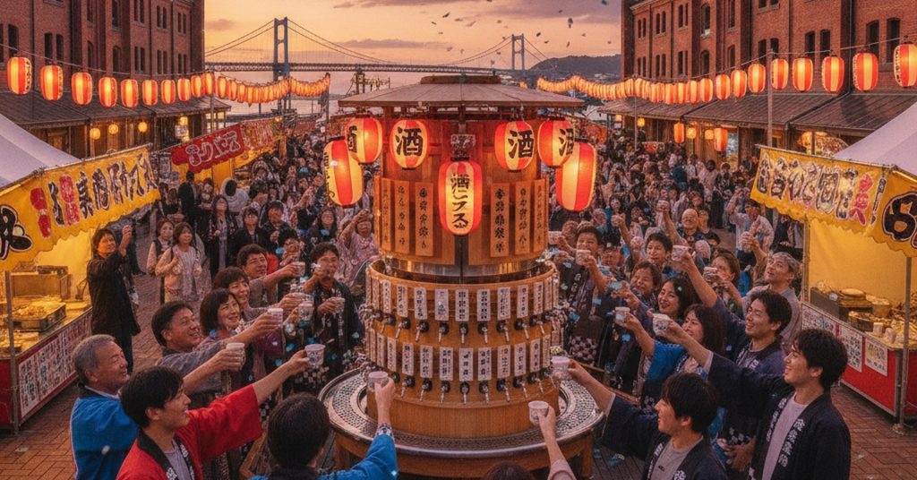 門司港の角打ち「酒テラス」、九州最大級の飲み比べサーバー設置